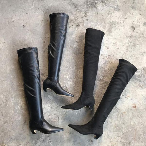 boots 2021 lady over the knee pointed toe black elastic high heel shoes women sock comfort party lk1-15
boots 2021 lady over the knee pointed toe black elastic high heel shoes women sock comfort party lk1-15