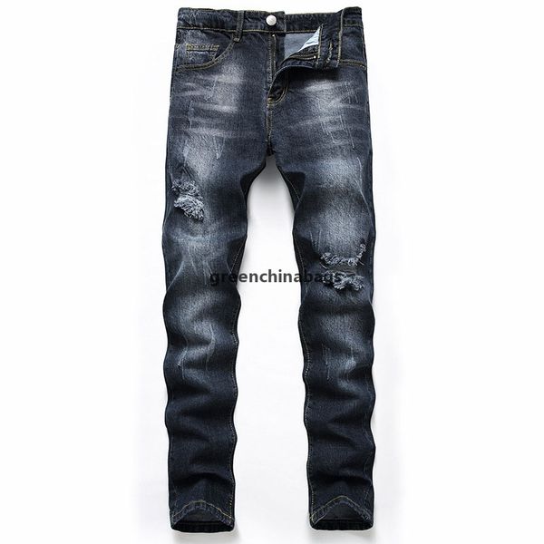 SJ 2021 Mens Fashion Casual Jeans Pants Slim Fit Denim Trousers Male Solid Color Plus Size Hole Male Pants, Blue
SJ 2021 Mens Fashion Casual Jeans Pants Slim Fit Denim Trousers Male Solid Color Plus Size Hole Male Pants, Blue