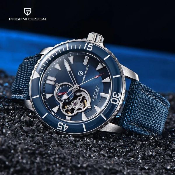 wristwatches pagani design men's wrist watches 2021 automatic watch for men nh39 mechanical waterproof sport luminous bezel, Slivery;brown
wristwatches pagani design men's wrist watches 2021 automatic watch for men nh39 mechanical waterproof sport luminous bezel, Slivery;brown