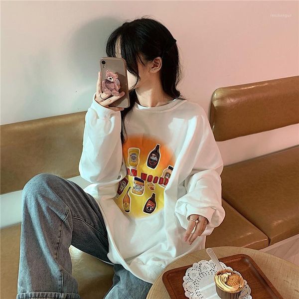 casual dresses american hong kong style vintage fried street hiphop sweater women's ins trendy chic gentle early autumn idle boyfriend, Black;gray
casual dresses american hong kong style vintage fried street hiphop sweater women's ins trendy chic gentle early autumn idle boyfriend, Black;gray