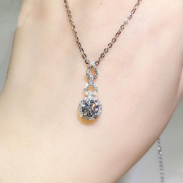 pendant necklaces huitan ly-design necklace for women inlaid dazzling cubic zirconia temperament elegant engagement jewelry, Silver
pendant necklaces huitan ly-design necklace for women inlaid dazzling cubic zirconia temperament elegant engagement jewelry, Silver