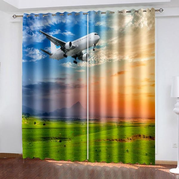 curtain & drapes darkening curtains for bedroom living room airplane blackout window decor(2 panels)
curtain & drapes darkening curtains for bedroom living room airplane blackout window decor(2 panels)