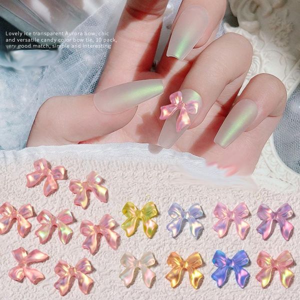 nail art decorations 10 pcs/bag manicure three-dimensional aurora bow jewelry accessories mocha resin colors ornaments, Silver;gold
nail art decorations 10 pcs/bag manicure three-dimensional aurora bow jewelry accessories mocha resin colors ornaments, Silver;gold