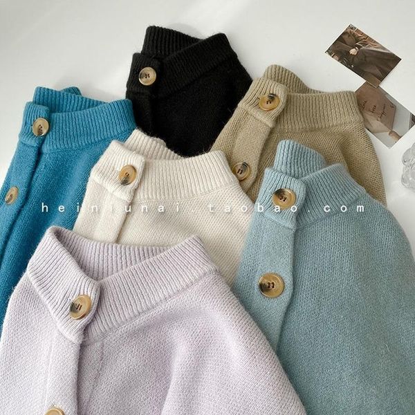 women's knits & tees women knitted sweater 2021 spring autumn retro lazy oaf loose cardigan woman korean harajuku lantern sleeve, White
women's knits & tees women knitted sweater 2021 spring autumn retro lazy oaf loose cardigan woman korean harajuku lantern sleeve, White