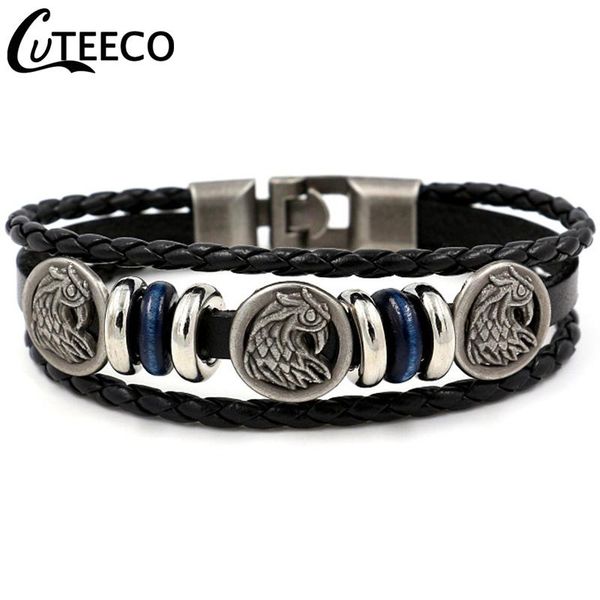 tribal eagle punk charm bracelets for men genuine leather wrap bracelet bangle fashion jewelry, Golden;silver
tribal eagle punk charm bracelets for men genuine leather wrap bracelet bangle fashion jewelry, Golden;silver