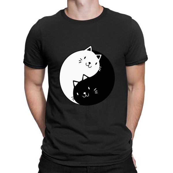 men's t-shirts funny t shirt taichi cat yinyang kongfu cute lover short sleeve cotton novelty t-shirt, White;black
men's t-shirts funny t shirt taichi cat yinyang kongfu cute lover short sleeve cotton novelty t-shirt, White;black