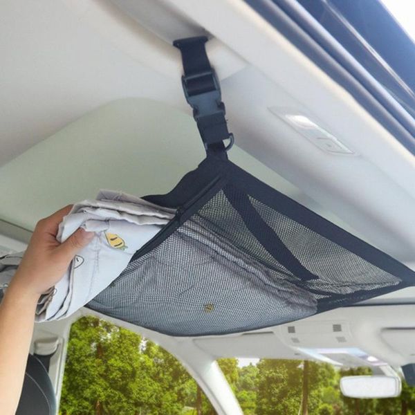 car organizer roof storage net pocket safe stable and not falling ceiling no space double layer design
car organizer roof storage net pocket safe stable and not falling ceiling no space double layer design