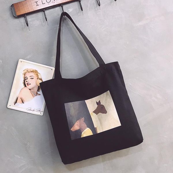 evening bags canvas shopping bag print female shoulder eco handbag tote reusable grocery shopper women's portable lunch pouch
evening bags canvas shopping bag print female shoulder eco handbag tote reusable grocery shopper women's portable lunch pouch