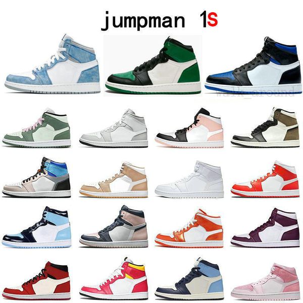 new jumpman 1 og basketball shoes 1s men women travis pine green bordeaux pollen bred high hyper royal patent fearless black toe mens sports
new jumpman 1 og basketball shoes 1s men women travis pine green bordeaux pollen bred high hyper royal patent fearless black toe mens sports