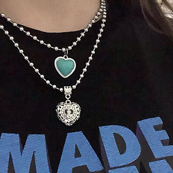 pendant necklaces inshe house 2pcs set stainless steel beads hollow out choker femme collier for women, Silver
pendant necklaces inshe house 2pcs set stainless steel beads hollow out choker femme collier for women, Silver