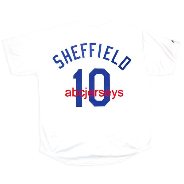 stitched custom gary sheffield 1998 home white jersey add name number baseball jersey, Black
stitched custom gary sheffield 1998 home white jersey add name number baseball jersey, Black