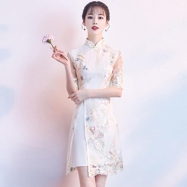 ethnic clothing exquisite mandarin collar women cheongsam lace qipao vestidos classic shinese style dress vintage elegant daily robe go, Red
ethnic clothing exquisite mandarin collar women cheongsam lace qipao vestidos classic shinese style dress vintage elegant daily robe go, Red