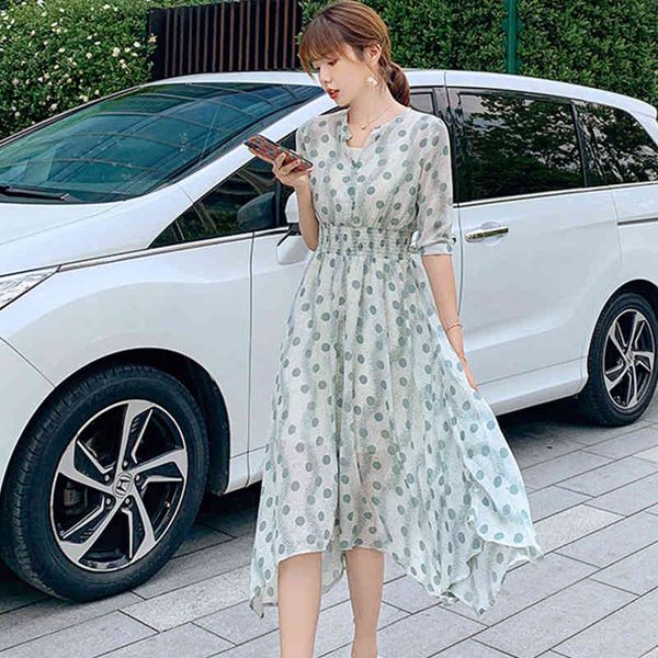 dresses elegant v-neck dot printing party es women slim work casual chiffon female 2021 spring summer vestidos, Black;gray
dresses elegant v-neck dot printing party es women slim work casual chiffon female 2021 spring summer vestidos, Black;gray
