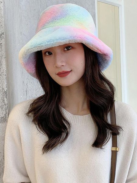 autumn winter ladies fisherman hat korean tie dye plush faux fur casual fashion warm women wide brim hats, Blue;gray
autumn winter ladies fisherman hat korean tie dye plush faux fur casual fashion warm women wide brim hats, Blue;gray