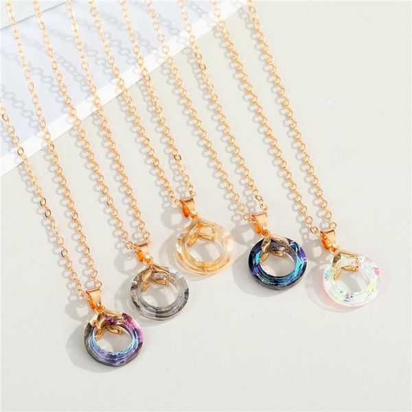 pendant necklaces 1pc minimalist colorful crystal hollow round necklace for women cute mini small sun chain jewelry n206, Silver
pendant necklaces 1pc minimalist colorful crystal hollow round necklace for women cute mini small sun chain jewelry n206, Silver