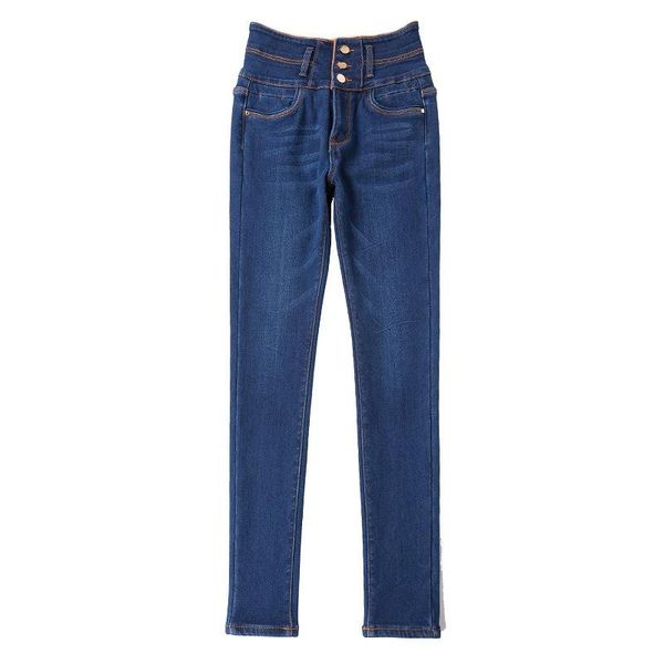 women's jeans women high waist elastic skinny denim long pencil pants plus size button vintage slim ol trousers 11261, Blue
women's jeans women high waist elastic skinny denim long pencil pants plus size button vintage slim ol trousers 11261, Blue
