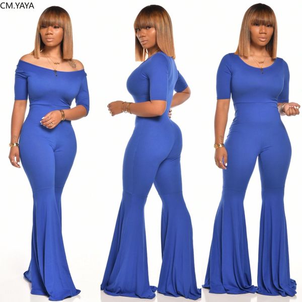 cm.yaya women solid sport holiday off shoulder wide leg skinny flare jumpsuit vintage party one piece romper overalls, Black;white
cm.yaya women solid sport holiday off shoulder wide leg skinny flare jumpsuit vintage party one piece romper overalls, Black;white