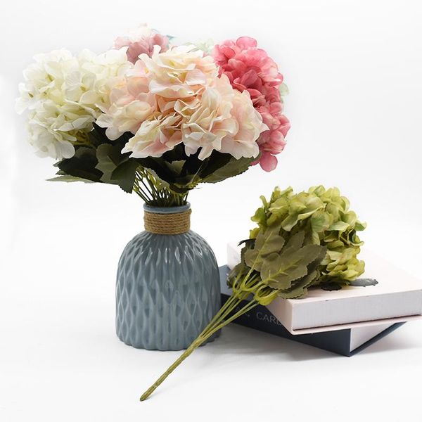 decorative flowers & wreaths 1 bundle silk hydrangea artificial plants vases for home decoration christmas wedding fake
decorative flowers & wreaths 1 bundle silk hydrangea artificial plants vases for home decoration christmas wedding fake