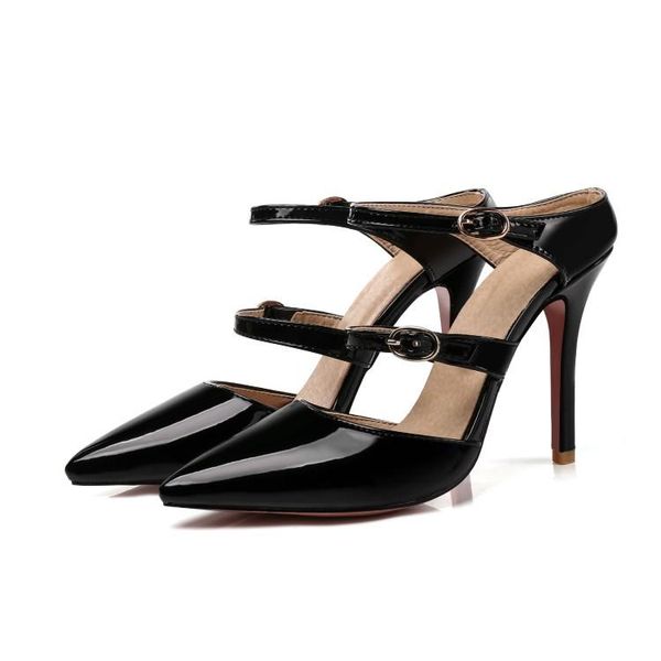 slippers pqecfs big size 30-47 2021 summer fashion women solid pointed toe heels sandals 6 colors, Black
slippers pqecfs big size 30-47 2021 summer fashion women solid pointed toe heels sandals 6 colors, Black