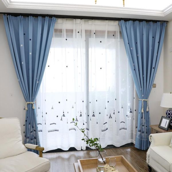 curtain & drapes blue children's curtains boy's bedroom cartoon castle warm simple modern shading window screen
curtain & drapes blue children's curtains boy's bedroom cartoon castle warm simple modern shading window screen