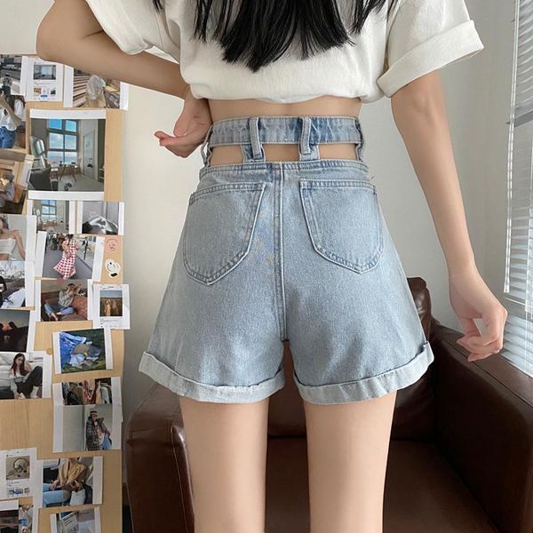 korean high waist shorts womens jean hollow out streetwear short summer harajuku vintage denim women kz364, Blue
korean high waist shorts womens jean hollow out streetwear short summer harajuku vintage denim women kz364, Blue