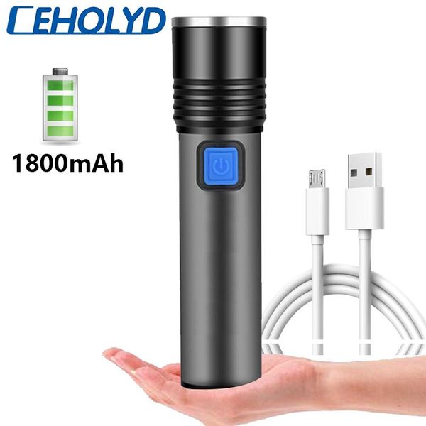 flashlights torches usb rechargeable led t6, built-in 1200mah lithium battery, waterproof camping light, zoom , mini wo
flashlights torches usb rechargeable led t6, built-in 1200mah lithium battery, waterproof camping light, zoom , mini wo