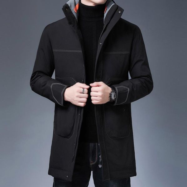 men's down & parkas grade winter casual fashion jacket 2021 arrivals men long parka heavy thick warm windbreaker coats, Black
men's down & parkas grade winter casual fashion jacket 2021 arrivals men long parka heavy thick warm windbreaker coats, Black