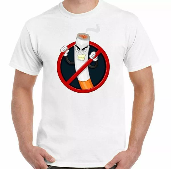 no smoking t-shirt mens funny smoking anti quit give up non cigarettes fags, White;black
no smoking t-shirt mens funny smoking anti quit give up non cigarettes fags, White;black
