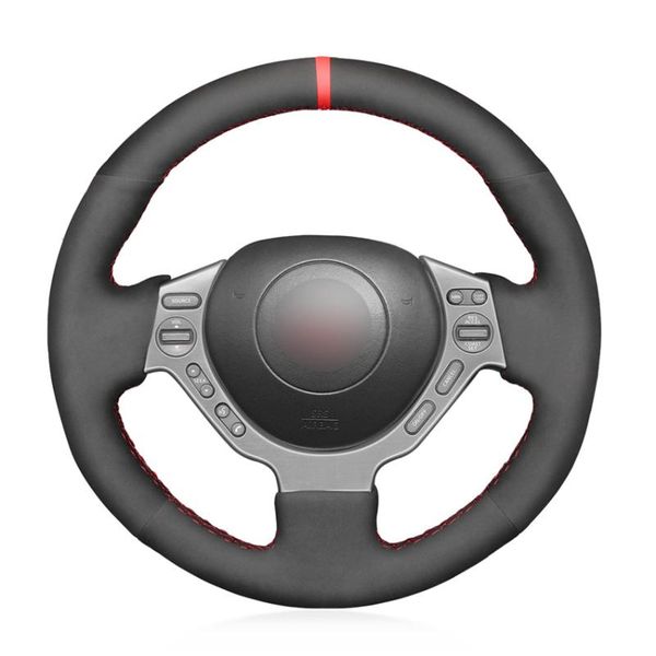 steering wheel covers hand-stitched black suede red marker no-slip soft car cover for gtr gt-r (nismo) 2008 2009-2021
steering wheel covers hand-stitched black suede red marker no-slip soft car cover for gtr gt-r (nismo) 2008 2009-2021