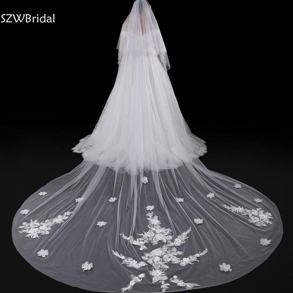 bridal veils arrival ivory long wedding veil with flower mantilla de novia casamento voile mariage accessories 2021, Black
bridal veils arrival ivory long wedding veil with flower mantilla de novia casamento voile mariage accessories 2021, Black