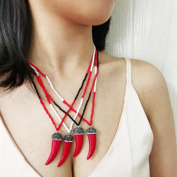 chokers vintage black crystal red resin ivory gem pendant long necklace women collar jewelry beads chain bohemian trend collier, Golden;silver
chokers vintage black crystal red resin ivory gem pendant long necklace women collar jewelry beads chain bohemian trend collier, Golden;silver
