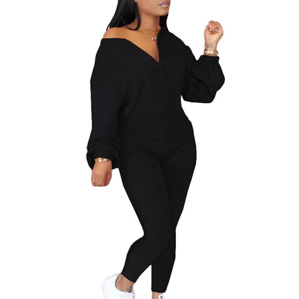 women's jumpsuits & rompers solid zip up round neck long sleeve jumpsuit for women oblique collar casual fashion body suit sale-wt, Black;white
women's jumpsuits & rompers solid zip up round neck long sleeve jumpsuit for women oblique collar casual fashion body suit sale-wt, Black;white