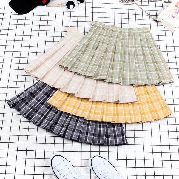 skirts 2021 korean style womens harajuku high waist plaid pleated woman kawaii preppy girls dance mini short skirt, Black
skirts 2021 korean style womens harajuku high waist plaid pleated woman kawaii preppy girls dance mini short skirt, Black