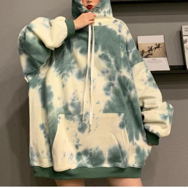 women's hoodies & sweatshirts autumn hip hop women fashion tie dyed casual hooded sweatshirt punk streetwear wild loose oversized pocke, Black
women's hoodies & sweatshirts autumn hip hop women fashion tie dyed casual hooded sweatshirt punk streetwear wild loose oversized pocke, Black
