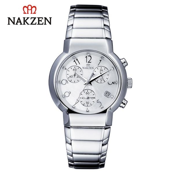 wristwatches nakzen women watches luxury quartz wristwatch life waterproof ladies watch stainless steel clock gifts for, Slivery;brown
wristwatches nakzen women watches luxury quartz wristwatch life waterproof ladies watch stainless steel clock gifts for, Slivery;brown