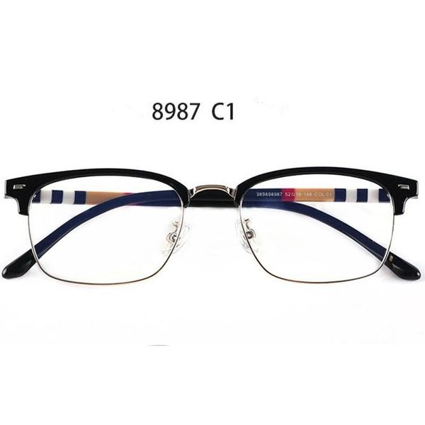 fashion sunglasses frames cyber celebrity glasses frame lightweight square eyebrow rim plaid leg 52-19-146 for prescription, Black
fashion sunglasses frames cyber celebrity glasses frame lightweight square eyebrow rim plaid leg 52-19-146 for prescription, Black