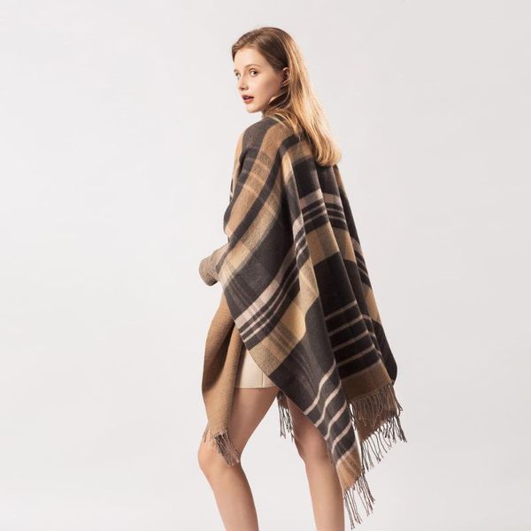 scarves fashion women poncho shawls wraps ladies shawl thicken scarf stoles warm feminino ponchos capes all-match blanket, Blue;gray
scarves fashion women poncho shawls wraps ladies shawl thicken scarf stoles warm feminino ponchos capes all-match blanket, Blue;gray