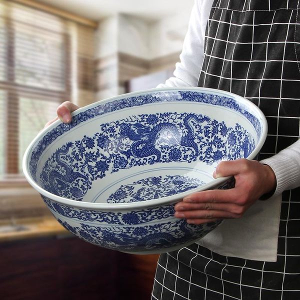 bowls for restaurants el home tableware dragon pattern blue and white porcelain ramen seafood fish steak salad soup large bowl
bowls for restaurants el home tableware dragon pattern blue and white porcelain ramen seafood fish steak salad soup large bowl