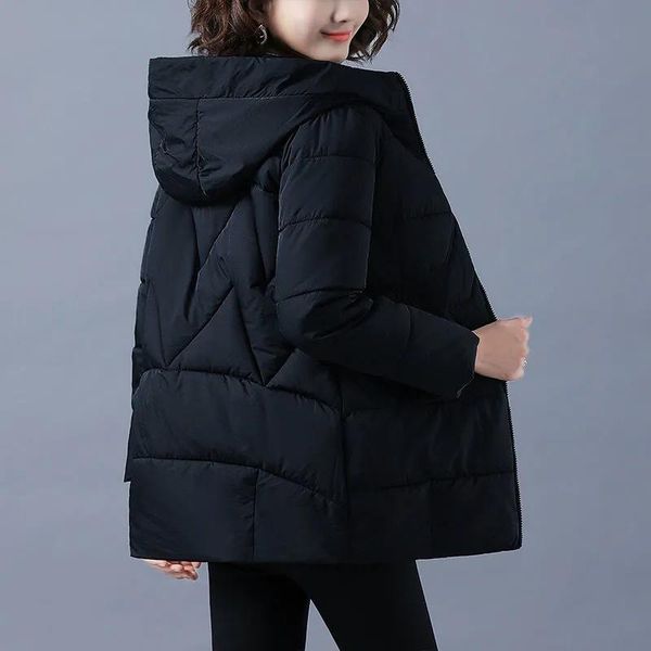 women's down & parkas 2021 women winter jacket long warm female thicken coat cotton padded parka hooded outwear plus size 4xl, Black
women's down & parkas 2021 women winter jacket long warm female thicken coat cotton padded parka hooded outwear plus size 4xl, Black
