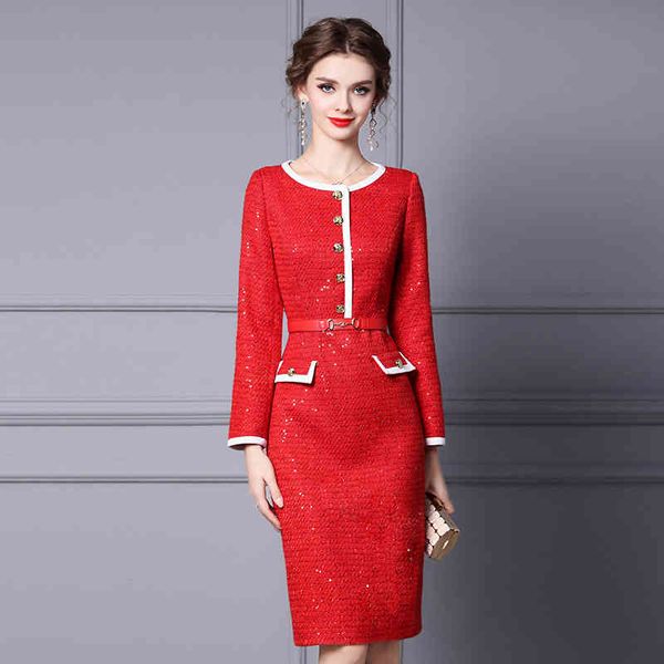 Casual Dresses Zhili red dress winter Christmas gentle wind chic small fragrance thin wool skirt OHCL, Black;gray
Casual Dresses Zhili red dress winter Christmas gentle wind chic small fragrance thin wool skirt OHCL, Black;gray