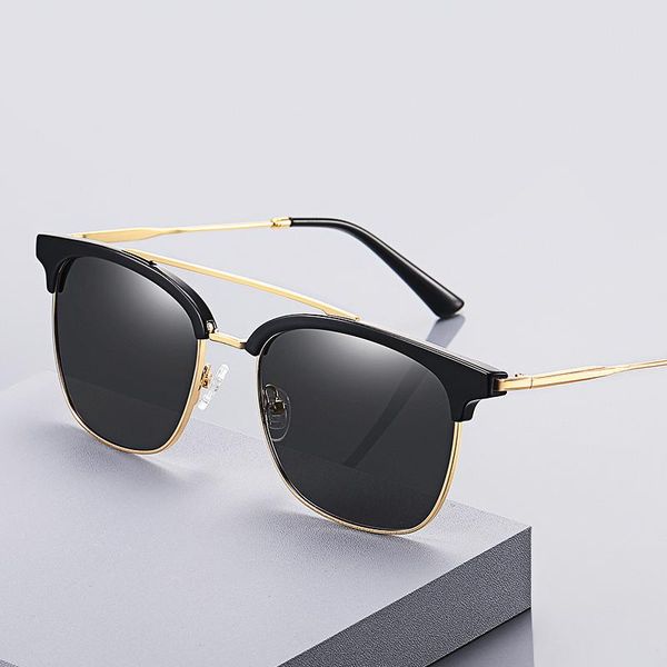 sunglasses polarized fashion men's sun glasses metal driving pilot mirror female shades gafas de sol, White;black
sunglasses polarized fashion men's sun glasses metal driving pilot mirror female shades gafas de sol, White;black