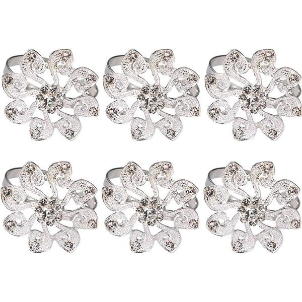 napkin rings y8ab 6pcs metal flower ring holder serviette buckles for wedding party holiday banquet christmas dinner decor favor
napkin rings y8ab 6pcs metal flower ring holder serviette buckles for wedding party holiday banquet christmas dinner decor favor