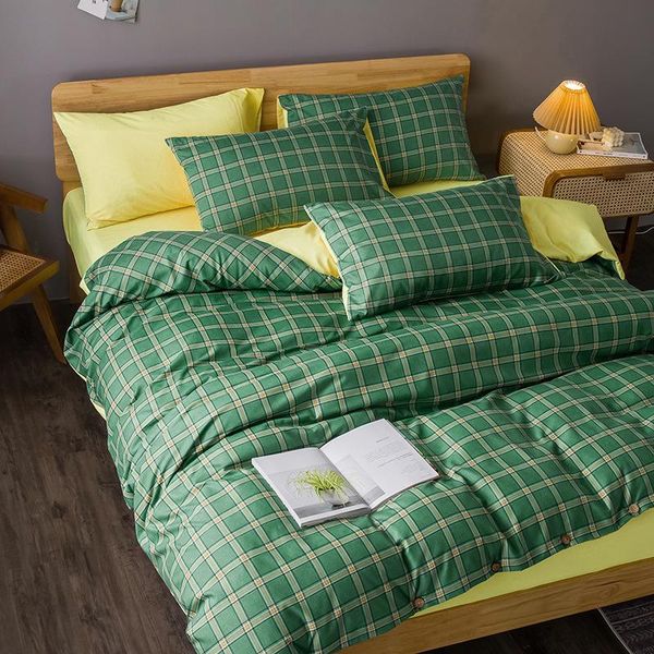 bedding sets sale usb set plaid stripe print quilt cover sheets pillowcase button duvet covers 3/4pcs size full textile
bedding sets sale usb set plaid stripe print quilt cover sheets pillowcase button duvet covers 3/4pcs size full textile