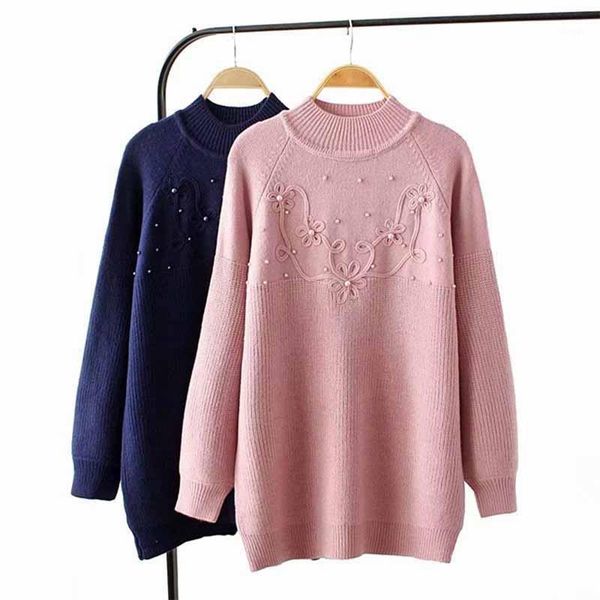 women's sweaters plus size 4xl knitted women long sleeve beading pullover female autumn winter bottoming shirt embroidery g462, White;black
women's sweaters plus size 4xl knitted women long sleeve beading pullover female autumn winter bottoming shirt embroidery g462, White;black