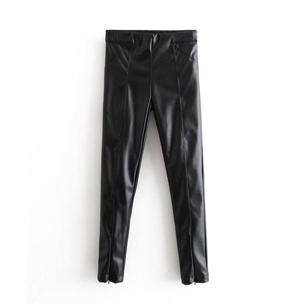 women's pants & capris mid waist with dark zipper at the hem 05427225733 in autumn 2021, Black;white
women's pants & capris mid waist with dark zipper at the hem 05427225733 in autumn 2021, Black;white