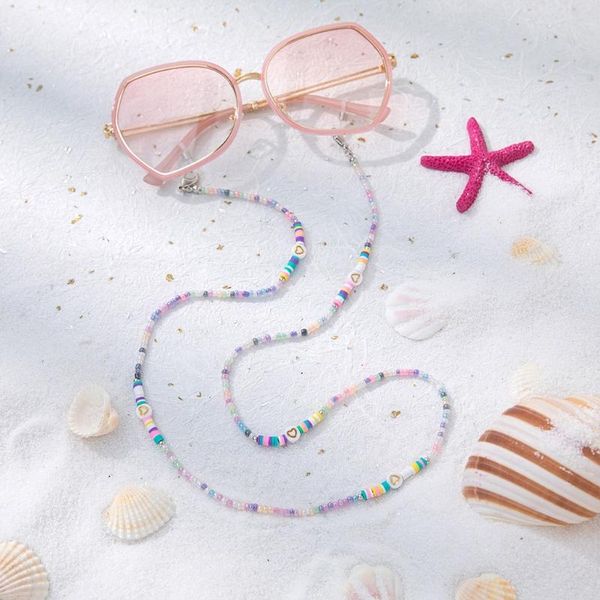 sunglasses frames trendy beads chains necklace glasses face mask hanging chain anti-lost colorful beaded lanyard for women, Silver
sunglasses frames trendy beads chains necklace glasses face mask hanging chain anti-lost colorful beaded lanyard for women, Silver