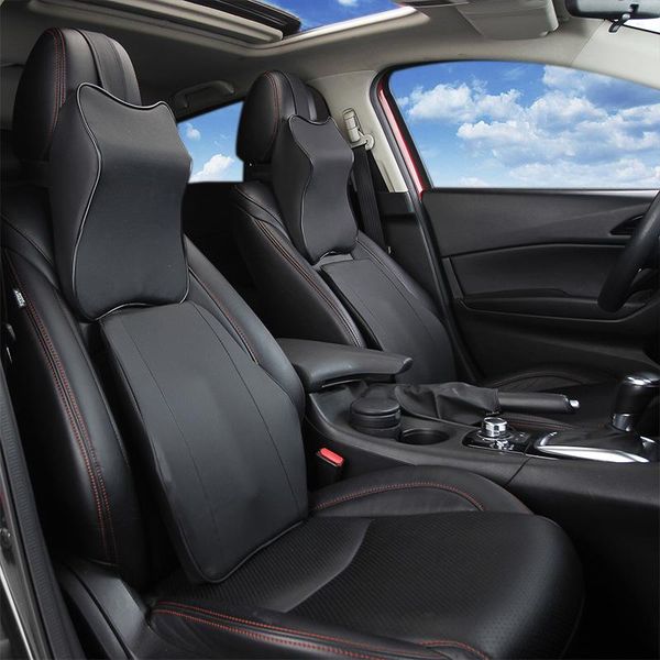 seat cushions pu leather car neck back pillow head fixed memory foam auto headrest lumbar support cushion for driver
seat cushions pu leather car neck back pillow head fixed memory foam auto headrest lumbar support cushion for driver