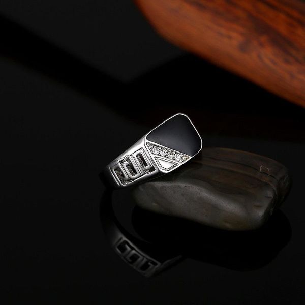 cluster rings simple titanium black gems ring gifts creative fashion hip hop 2021 men's personalized jewelry, Golden;silver
cluster rings simple titanium black gems ring gifts creative fashion hip hop 2021 men's personalized jewelry, Golden;silver
