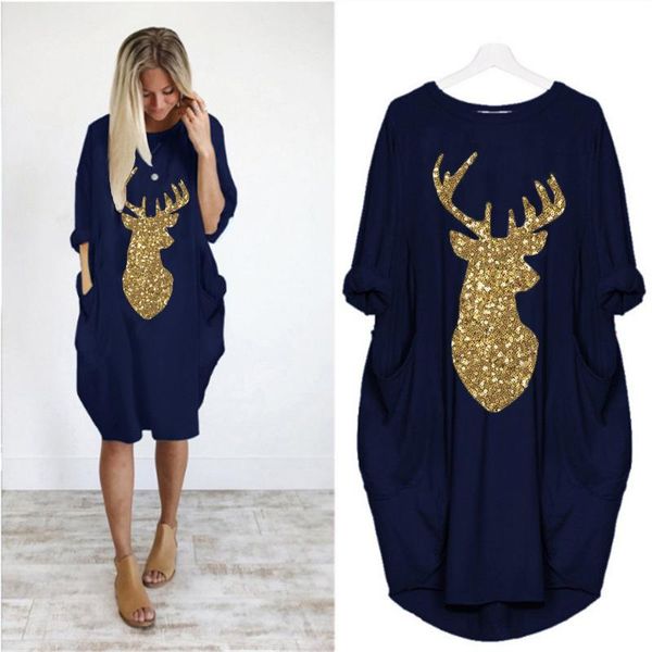 casual dresses kawaii sequins elk print dress christmas women knee-length plus size loose long sleeve harajuku navidad party robes, Black;gray
casual dresses kawaii sequins elk print dress christmas women knee-length plus size loose long sleeve harajuku navidad party robes, Black;gray