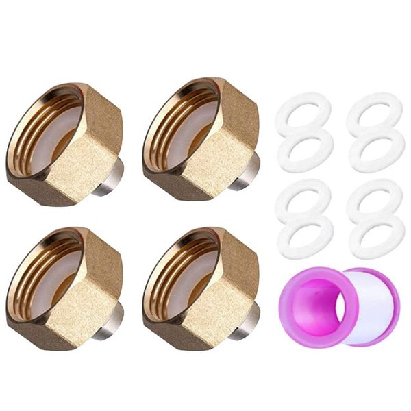 watering equipments 2pcs thread garden hose adapter lawn converter faucet connector solid brass easy install leakproof tubing plant outdoor
watering equipments 2pcs thread garden hose adapter lawn converter faucet connector solid brass easy install leakproof tubing plant outdoor